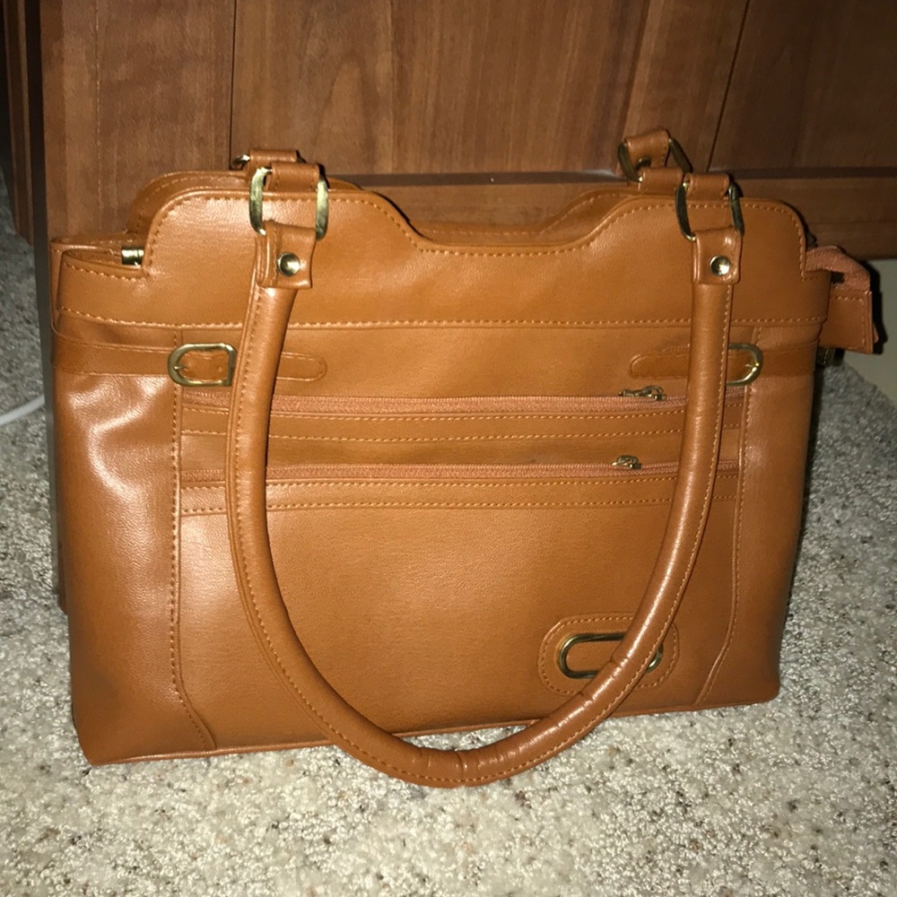Brown professional purse
